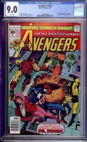 Avengers #156 CGC 9.0 w
