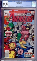 Avengers #157 CGC 9.4 w