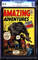 Amazing Adventures #1 CGC 8.0 cr/ow