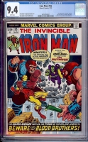 Iron Man #55 CGC 9.4 w