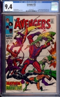 Avengers #55 CGC 9.4 w