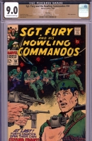Sgt. Fury and His Howling Commandos #58 CGC 9.0 ow/w Winnipeg