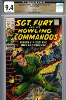 Sgt. Fury and His Howling Commandos #66 CGC 9.4 w Winnipeg