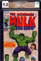 Incredible Hulk #116 CGC 9.0 ow/w Winnipeg