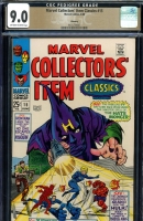 Marvel Collectors' Item Classics #15 CGC 9.0 ow/w Winnipeg
