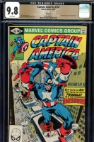 Captain America #262 CGC 9.8 w Winnipeg