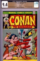 Conan The Barbarian #25 CGC 9.4 ow/w Winnipeg