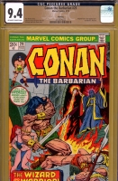 Conan The Barbarian #29 CGC 9.4 ow/w Winnipeg