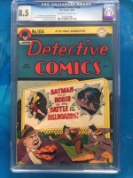 Detective Comics #104 CGC 8.5 ow/w