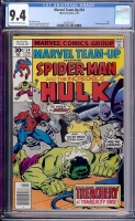 Marvel Team-Up #54 CGC 9.4 ow/w