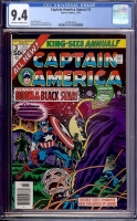 Captain America Annual #3 CGC 9.4 ow/w