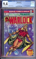 Warlock #9 CGC 9.4 ow/w