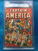 Captain America Comics #29 CGC 5.0 ow