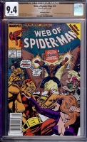 Web of Spider-Man #59 CGC 9.4 w Winnipeg