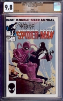 Web of Spider-Man Annual #1 CGC 9.8 w Winnipeg