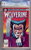 Wolverine Limited Series #1 CGC 9.8 w