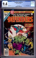 Defenders Annual #1 CGC 9.4 ow/w