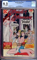 Wonder Woman #207 CGC 9.2 ow/w