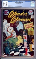 Wonder Woman #208 CGC 9.2 ow/w