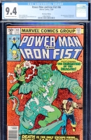 Power Man And Iron Fist #66 CGC 9.4 ow/w Newsstand Edition