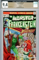 Frankenstein #3 CGC 9.4 w Winnipeg