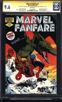 Marvel Fanfare #1 CGC 9.6 w CGC Signature SERIES