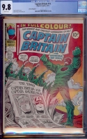 Captain Britain #19 CGC 9.8 w