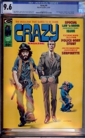 Crazy #8 CGC 9.6 ow/w