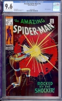 Amazing Spider-Man #72 CGC 9.6 ow/w