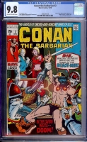 Conan The Barbarian #2 CGC 9.8 ow/w