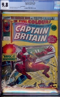 Captain Britain #6 CGC 9.8 w