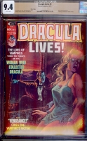 Dracula Lives #9 CGC 9.4 w Mass. Copy