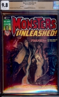 Monsters Unleashed #8 CGC 9.8 w Mass. Copy