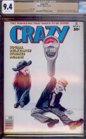 Crazy #21 CGC 9.4 w Mass. Copy