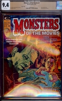 Monsters of the Movies #2 CGC 9.4 w Mass. Copy