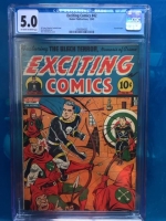 Exciting Comics #42 CGC 5.0 ow/w