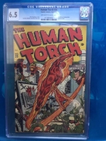 Human Torch #20 CGC 6.5 ow/w