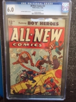 All New Comics #12 CGC 6.0 cr/ow