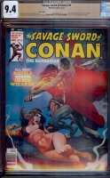 Savage Sword of Conan #18 CGC 9.4 w Mass. Copy