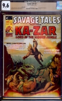 Savage Tales #11 CGC 9.6 w Mass. Copy