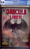 Dracula Lives #1 CGC 9.4 w