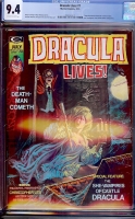 Dracula Lives #7 CGC 9.4 ow/w