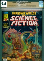 Unknown Worlds of Science Fiction Special #1 CGC 9.4 w Mass. Copy