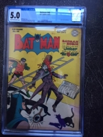 Batman #40 CGC 5.0 cr/ow