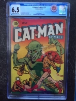 Catman Comics #25 CGC 6.5 ow/w