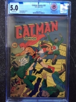 Catman Comics #26 CGC 5.0 ow