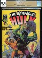 Rampaging Hulk #6 CGC 9.4 w Mass. Copy