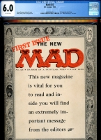 Mad #24 CGC 6.0 ow