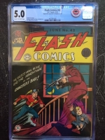 Flash Comics #42 CGC 5.0 cr/ow