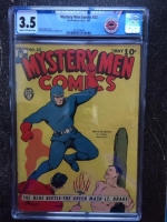 Mystery Men Comics #22 CGC 3.5 cr/ow